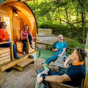 Fasshotel Westernwagen, Beheizt 2-3 Personen Campingplatz Kirchensittenbach